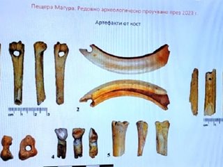 Находки в пещерата Магура от късната праистория показаха видинските археолози