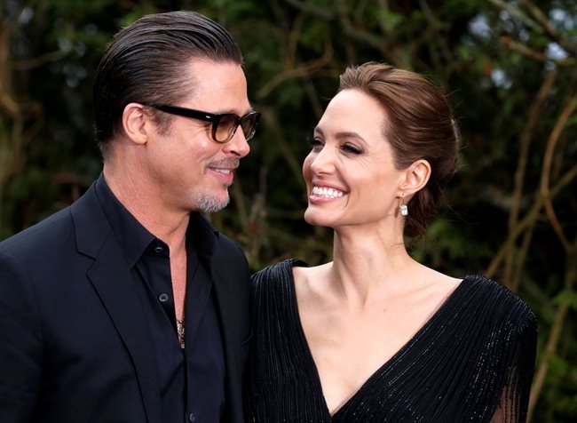 През 2014 година Анджелина Джоли и Брад Пит все още бяха в отлични отношения