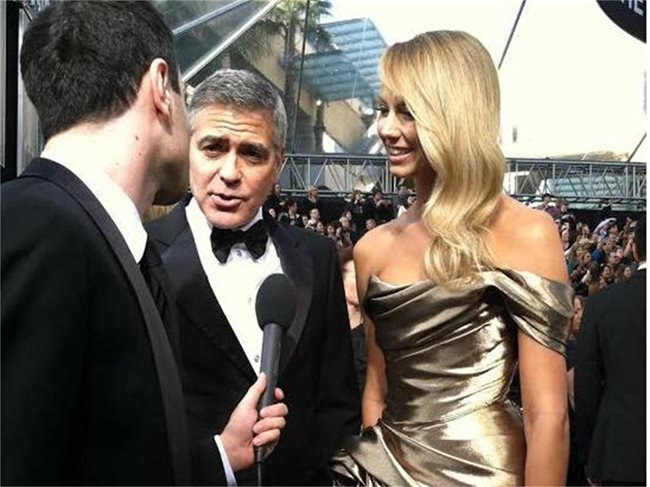 Ясен Дараков с Джордж Клуни