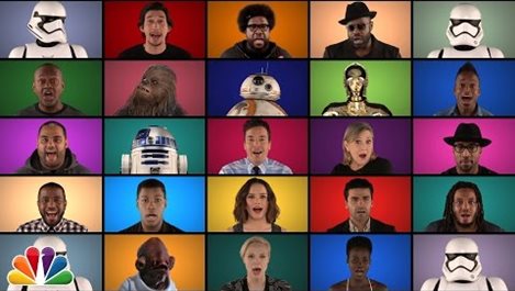 Актьорите от "Междузвездни войни" изпяха музиката от култовата поредица (видео)