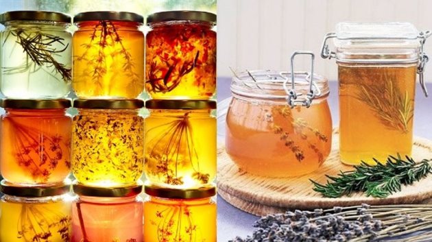 Пчелен мед, обогатен с аромати и етерични масла от различни български билки. Снимка edna.bg