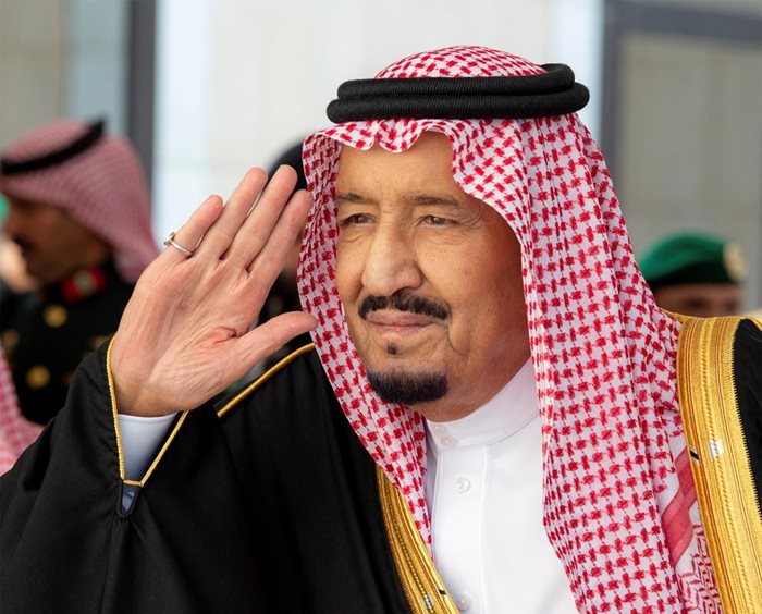 Кралят на Саудитска Арабия СНИМКА: Ройтерс