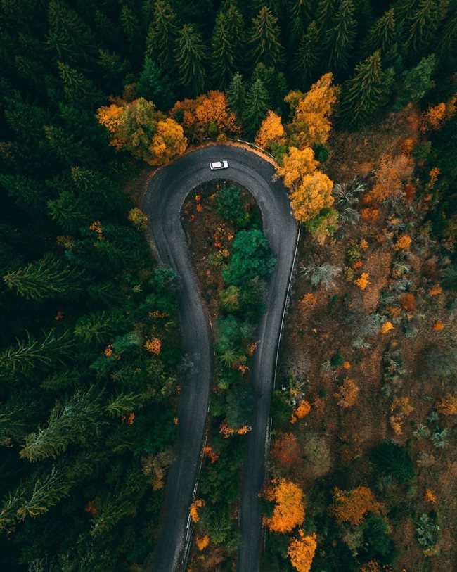 Красив пейзаж, сниман от младия фотограф