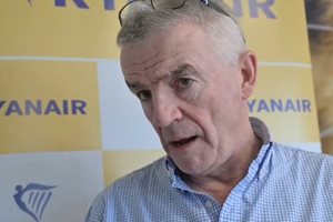 Изпълнителният директор на Ryanair Майкъл О'Лиъри Кадър: Екс/Newsbook_com_mt