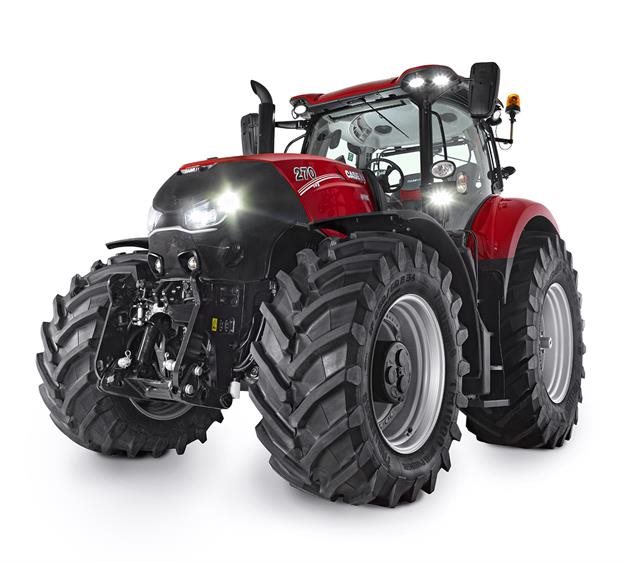 И на по-малките трактори като Optum CVX може да се приложи концепцията за автономната машина