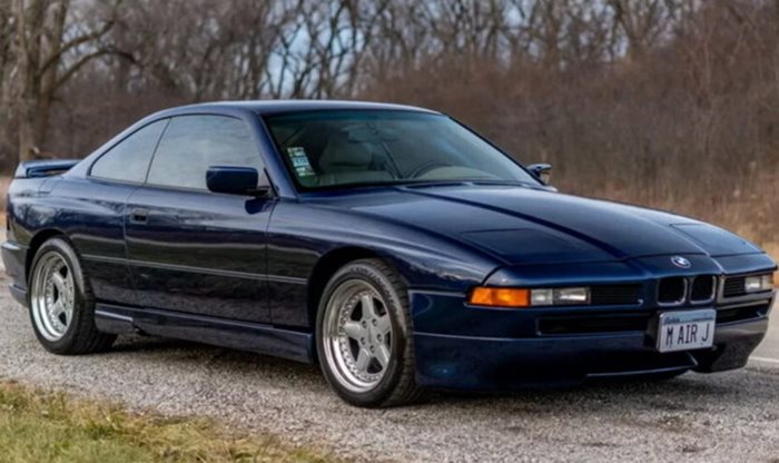 BMW 850i от 1991 г., принадлежало на Майкъл Джордан.