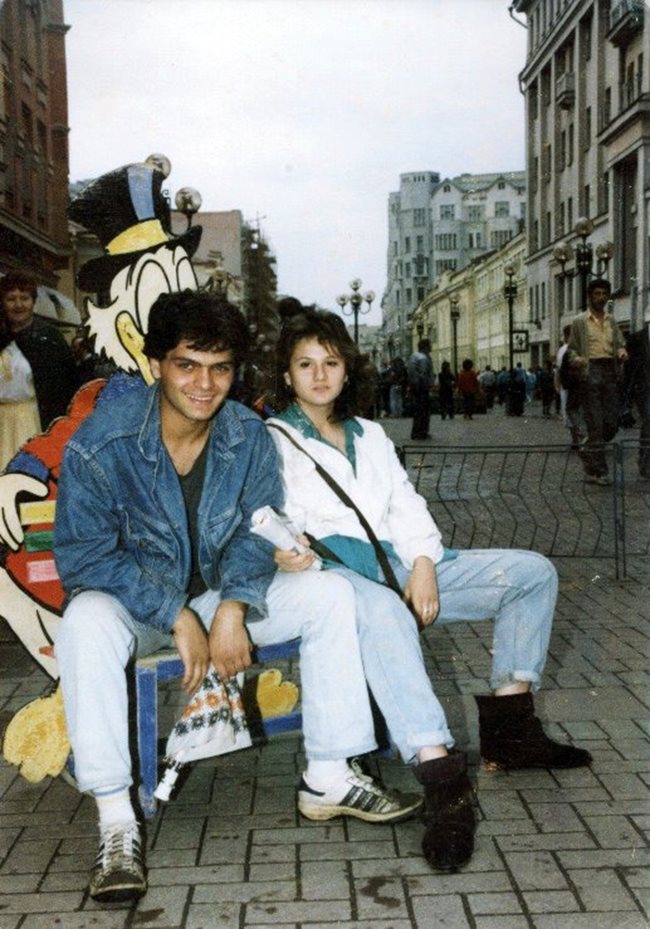 Васко 16-годишен в Москва през 1986-а