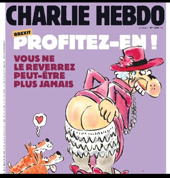 Корицата на “Шарли ебдо”