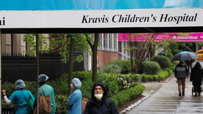 5-годишно дете почина в Ню Йорк
от  усложнения, вероятно свързани с COVID-19
