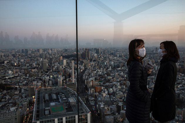 Небостъргач в Токио, Япония