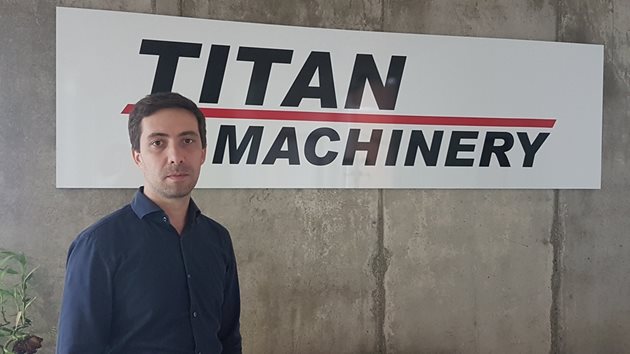 Людмил Стоицев, продуктов мениджър "Прикачен инвентар" в Тайтън Машиниъри България