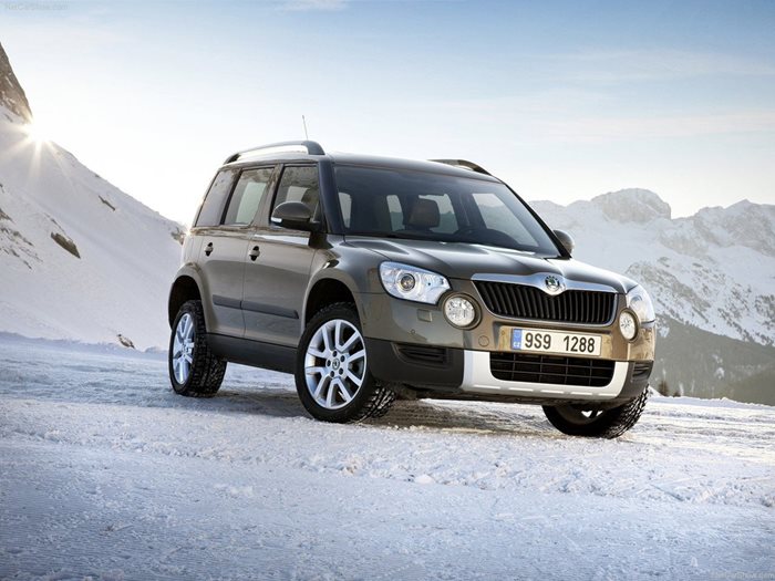 Skoda Yeti е на второ място.