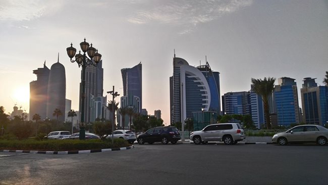 Финансовият и бизнесцентър на катарската столица