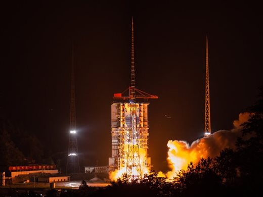 Китай изведе успешно в орбита нов спътник за наблюдение на Земята
