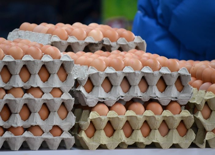 В магазините яйцата вече струват между 40 и 50 ст.