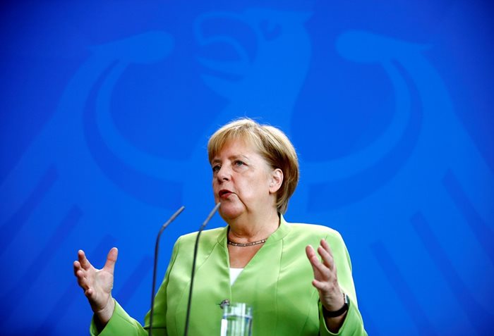 Германският канцлер Ангела Меркел  СНИМКА: Ройтерс
