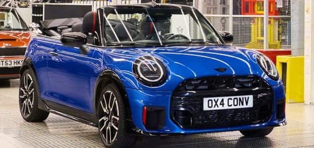 Mini Cabrio отново се произвежда в Оксфорд