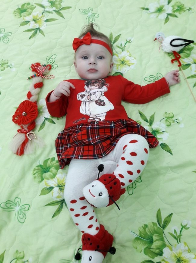 Анастасия Димитрова, 5 месеца