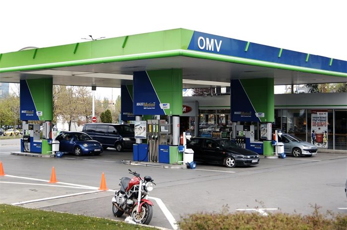 Бензиностанция на OMV