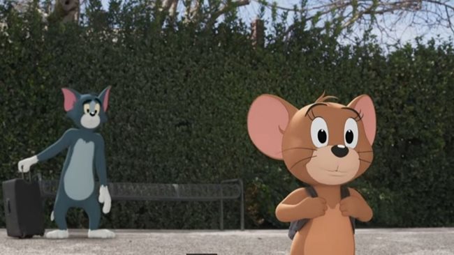 Най-известните котка и мишка в света на киното са главните герои и в игралния филм "Том и Джери".