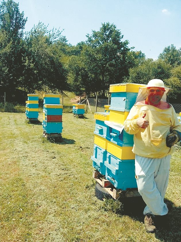  Ростислав Рашев, председател на пчеларското сдружение в Стара Загора