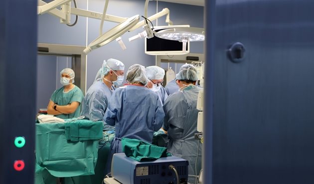 Трансплантацията бе извършена на 12 август и продължи близо 6 часа. Снимка ВМА