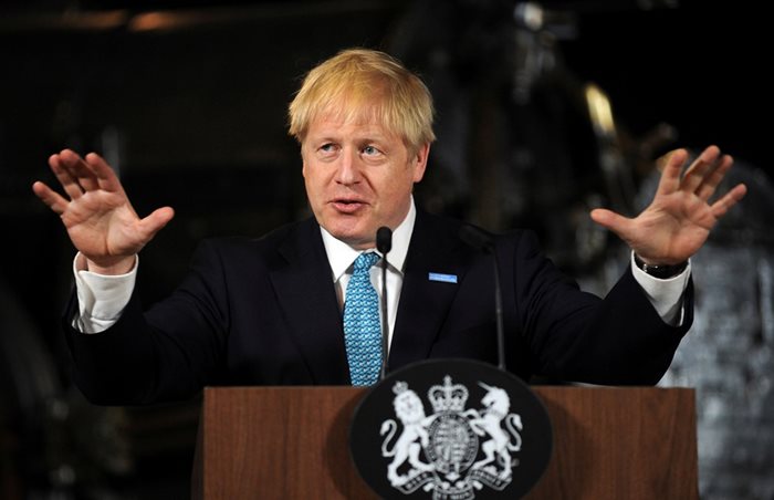 Новоизбраният британски премиер Борис Джонсън  СНИМКА: Ройтерс