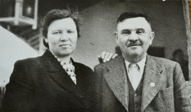 Тереза и Виктор Сабадош през 30-те години на XX в.