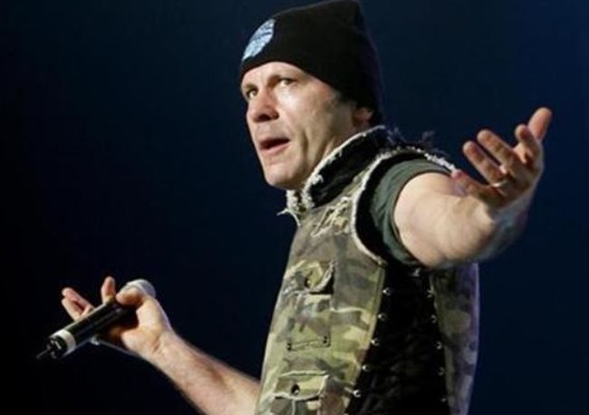 Вокалистът на Iron Maiden Брус Дикинсън СНИМКА: Ройтерс