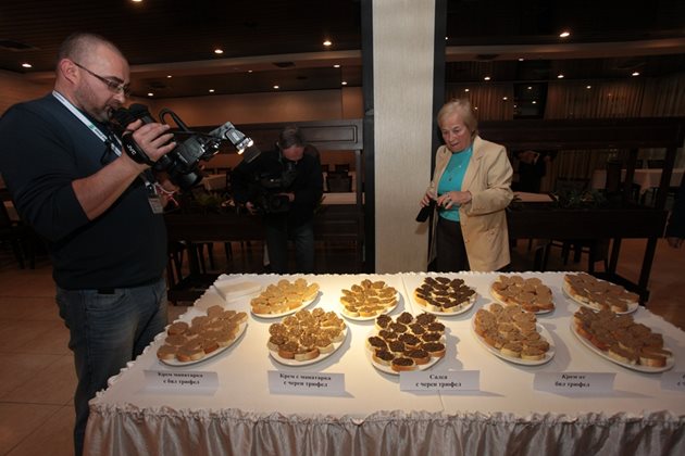 На семинара в Етрополе бяха представени и продукти от трюфели