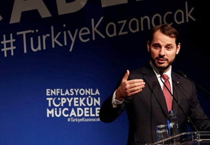 Турският министър на финансите Берат Албайрак  СНИМКА: Ройтерс