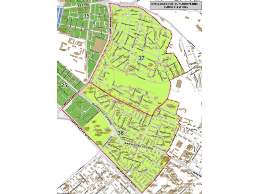 Зелената зона може да се разшири с 6000 паркоместа в “Редута” и “Гео Милев”