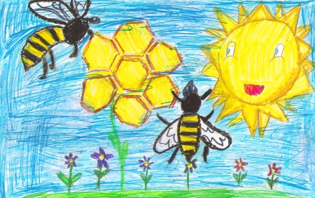 Рисунок спасем пчелу спасем планету