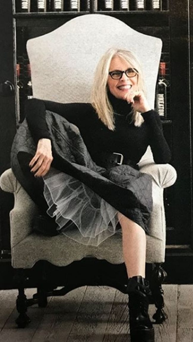 Актрисата Даян Кийтън СНИМКА: Инстаграм/diane_keaton