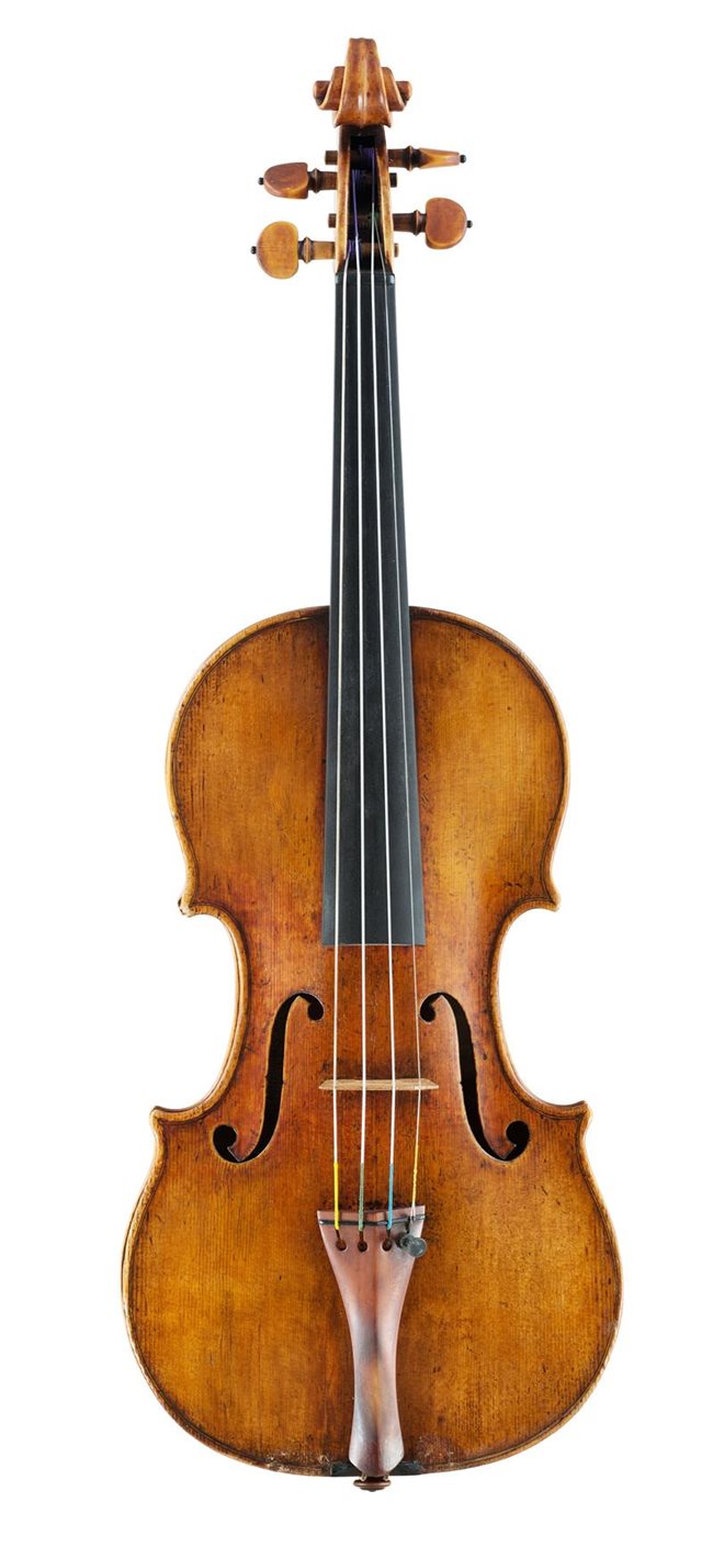 Цигулка, направена през 1714 г. от Антонио Страдивари