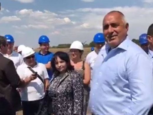 Борисов проверява транзитен газопровод за Турция (На живо)