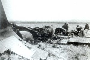 Останките от падналия в района на Свердловск U-2