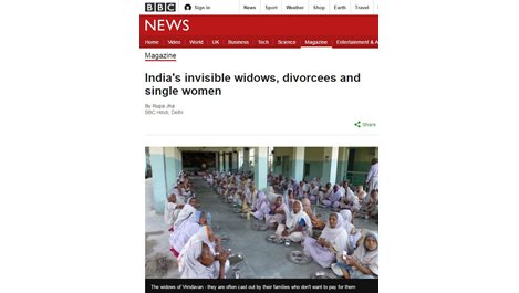 20 000 индийски вдовици нямат право да живеят без мъжете си