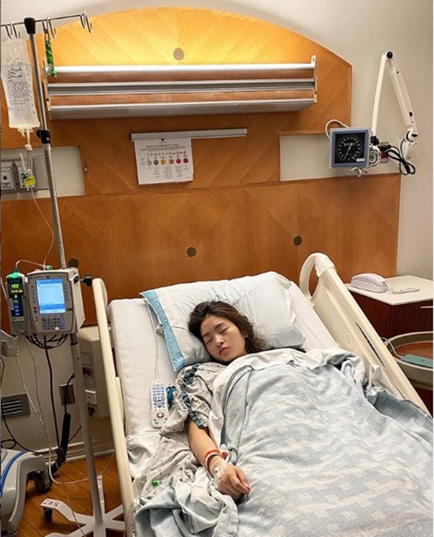 Снимка на Мая Шибутани след операцията се появи в социалните мрежи.