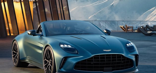 Aston Martin Vantage махна покрива