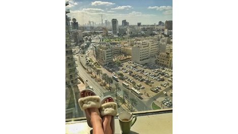 Цвети Стоянова с нова снимка от Дубай, показа, че не я е страх от височини