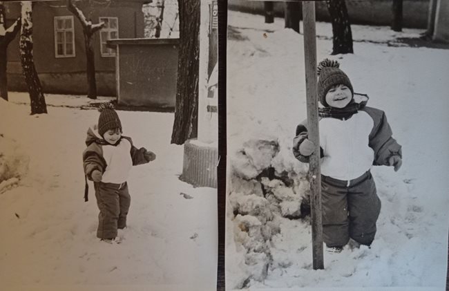 Андриян е незрящ по рождение. 
СНИМКИ: ЛИЧЕН АРХИВ