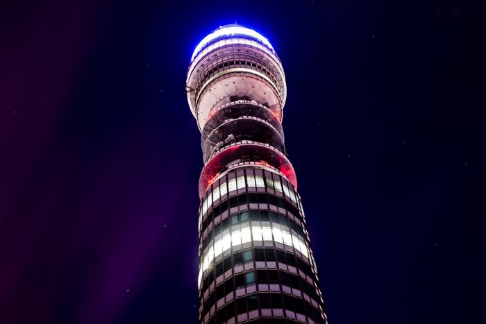 Лондонска кула на Бритиш телеком. СНИМКА: Сайт на компанията