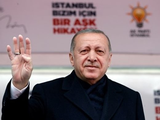 Ердоган: Строителството на "Турски поток" върви по план, морската част вече е готова