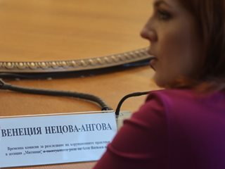 Депутатката Венеция Ангова редактира комисията за скандала в митниците