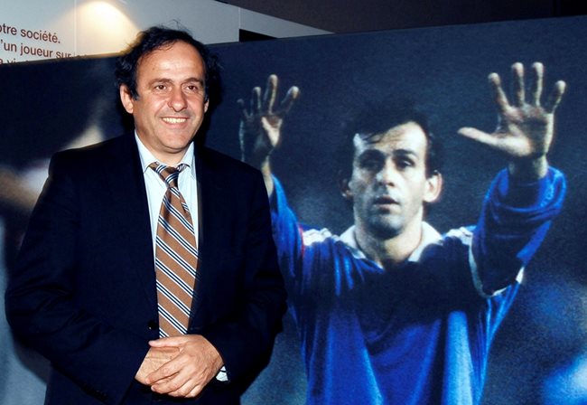 Като футболист Платини извежда Франция до първия голям триумф на Евро '84