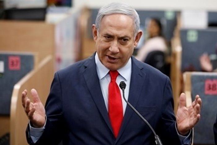 Израелският министър-председател Бенямин Нетаняху СНИМКА: Ройтерс