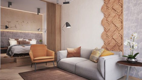 Дървени идеи за малкото жилище (галерия)