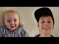 Баща снима децата си и прави филмчета за живота им (видео)