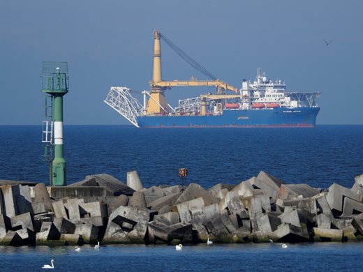 Полагат тръбите на "Северен поток-2" в датски води